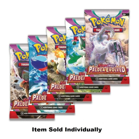 Pokemon Trading Card Games Pokémon: Scarlet & Violet - Paldea Evolved Booster Pack Singles