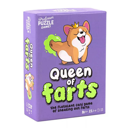 Professor Puzzle Card Games Default Queen of Farts