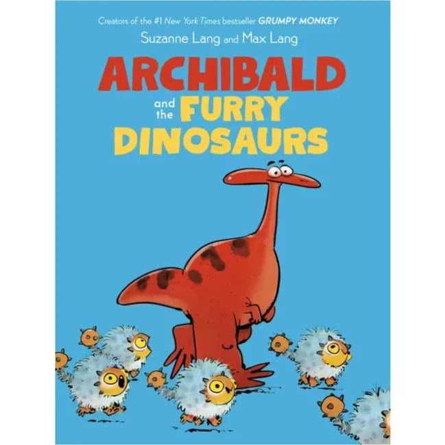 Random House Hardcover Books Archibald and the Furry Dinosaurs
