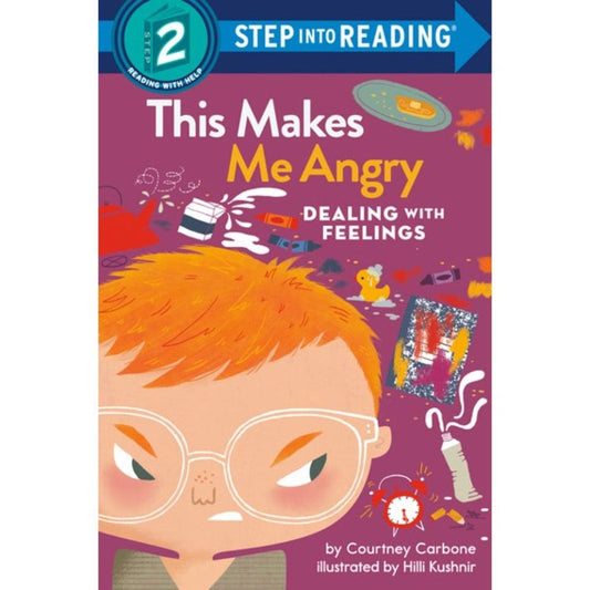 Random House I Can Read Level 2 Books This Makes Me Angry: Dealing With Feelings (Step into Reading Level 2)