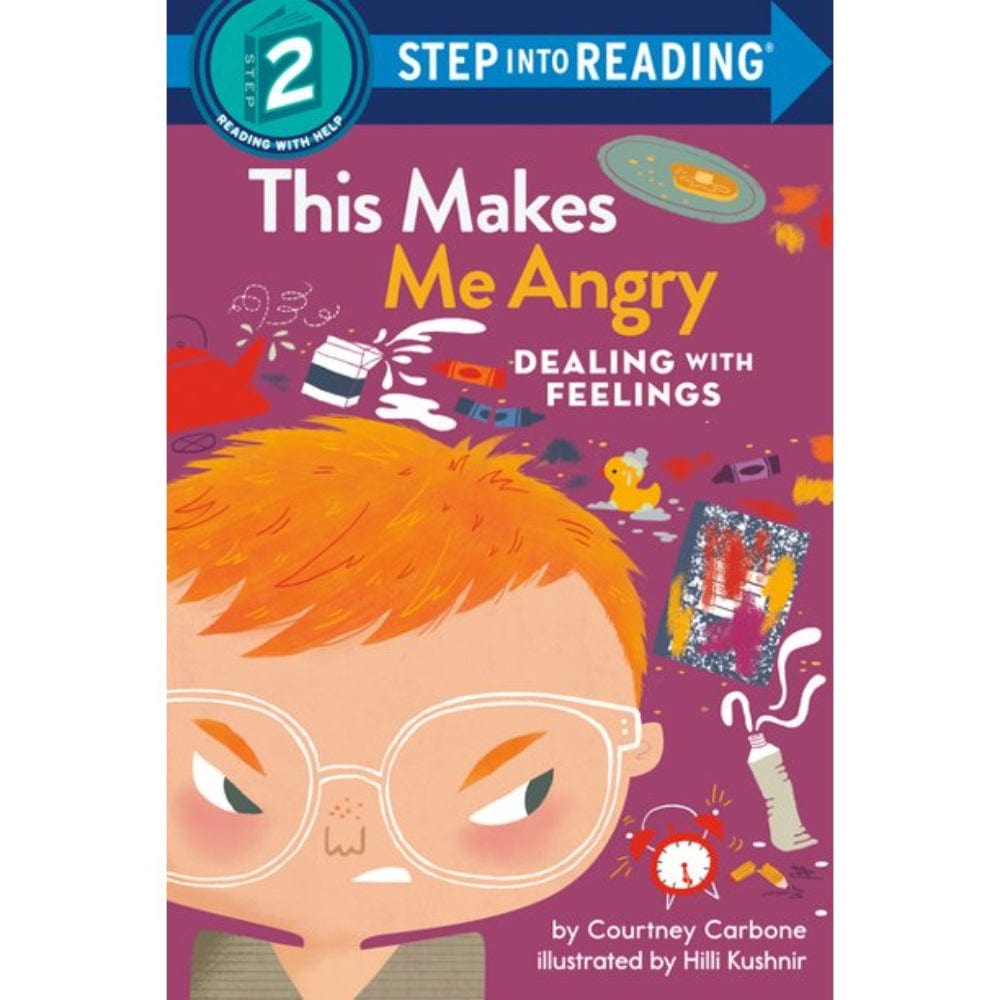 Random House I Can Read Level 2 Books This Makes Me Angry: Dealing With Feelings (Step into Reading Level 2)