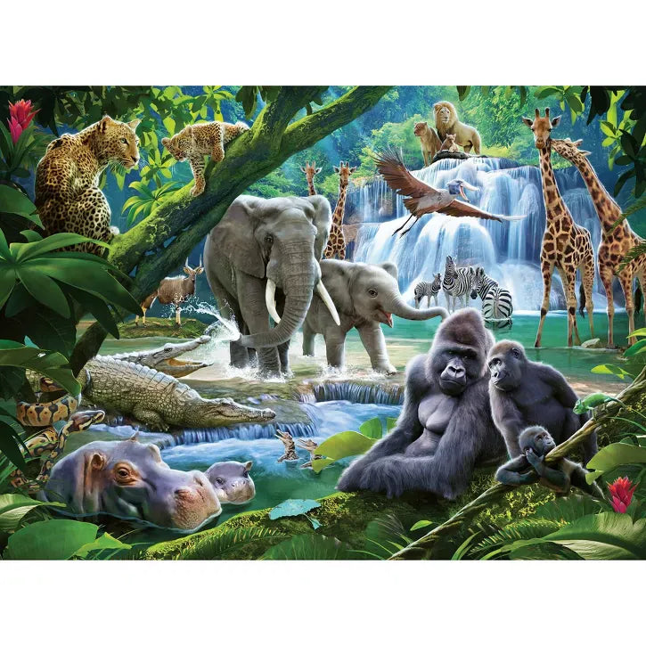 Ravensburger 100 Piece Puzzles Jungle Animals - 100 Piece Puzzle