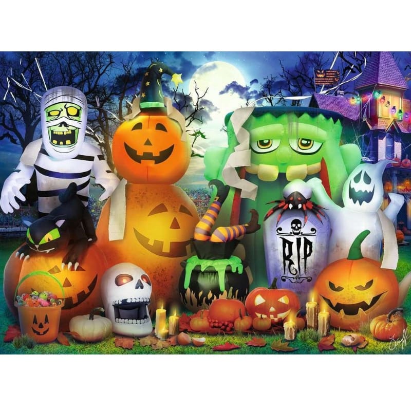 Ravensburger 100 Piece Puzzles Spooky Fun 100 Piece Puzzle