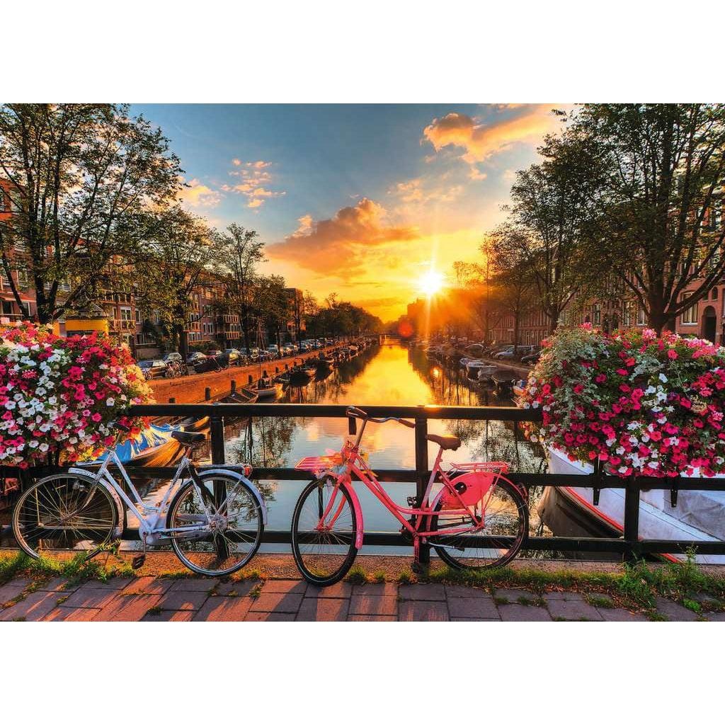 Ravensburger 1000 Piece Puzzles Bicycles in Amsterdam 1000 Piece Puzzle