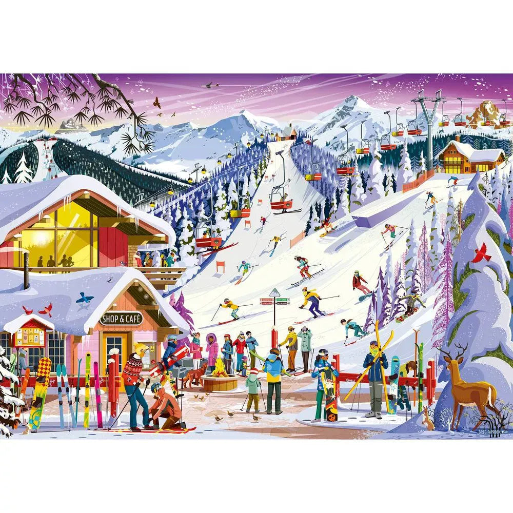 Ravensburger 1000 Piece Puzzles Slopeside Spirit 1000 Piece Puzzle