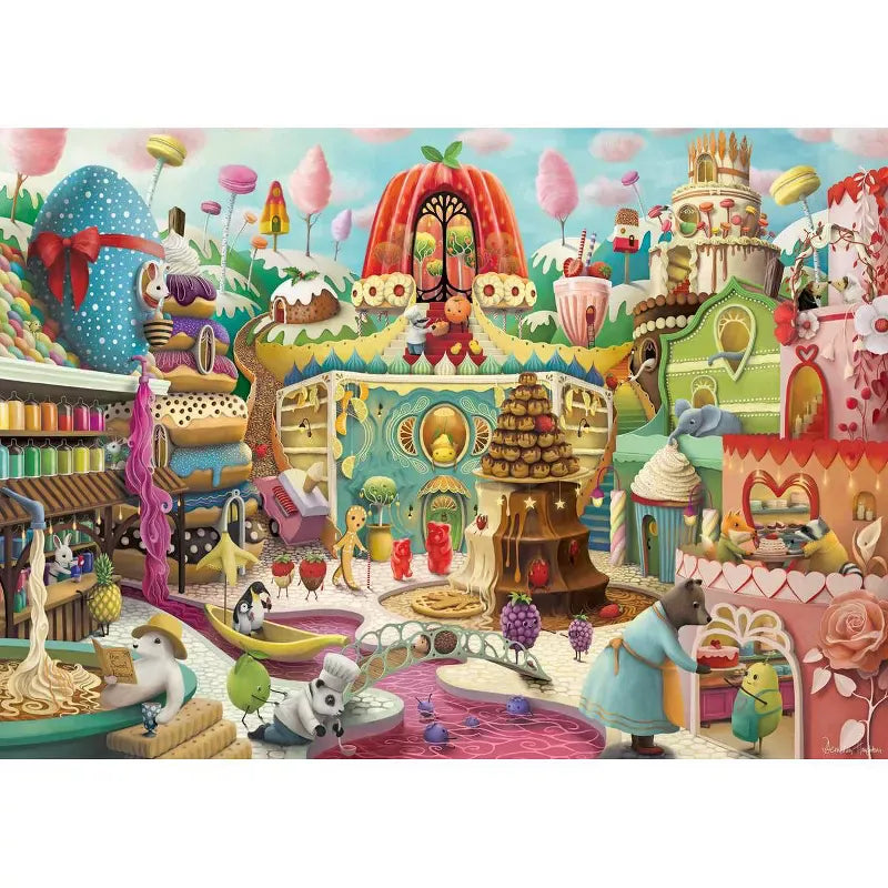 Ravensburger 1000 Piece Puzzles Sweet Street 1000 Piece Puzzle