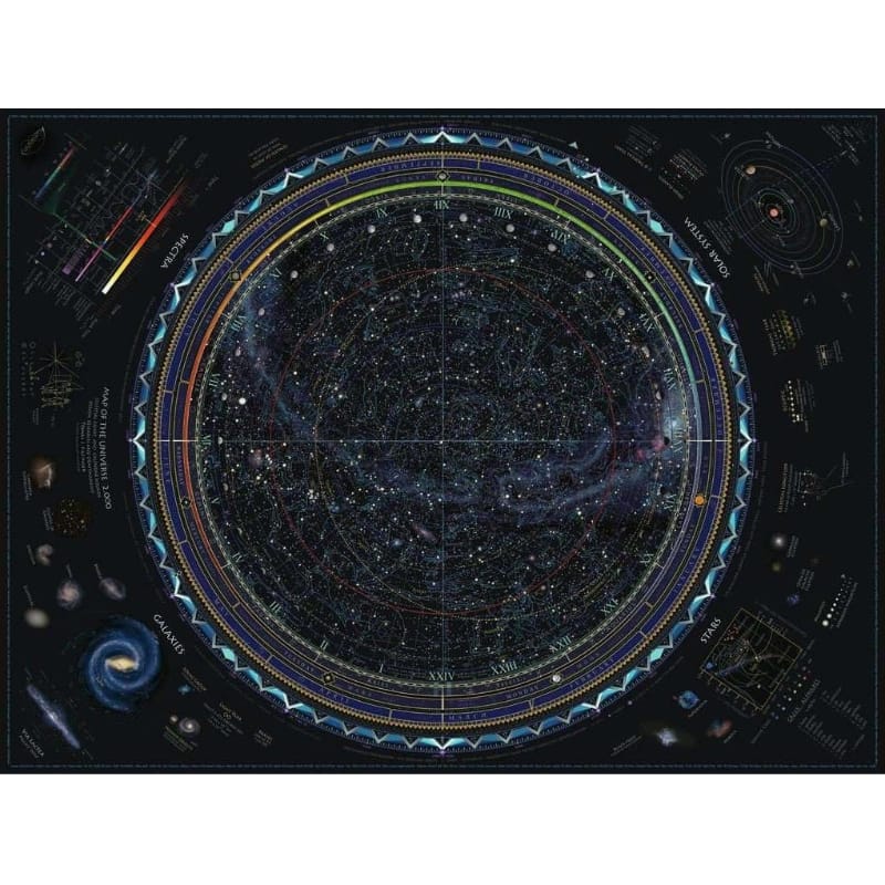 Ravensburger 1500 Piece Puzzles Map of the Universe 1500 Piece Puzzle