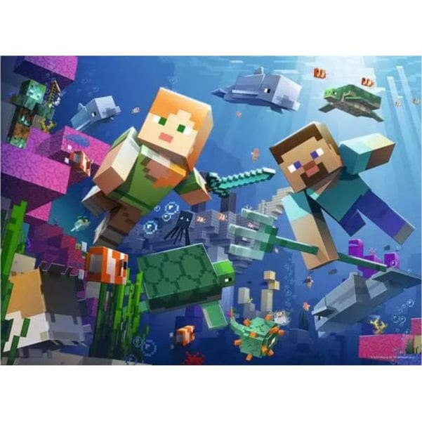 Ravensburger 200 Piece Puzzles Minecraft 200 Piece Puzzle