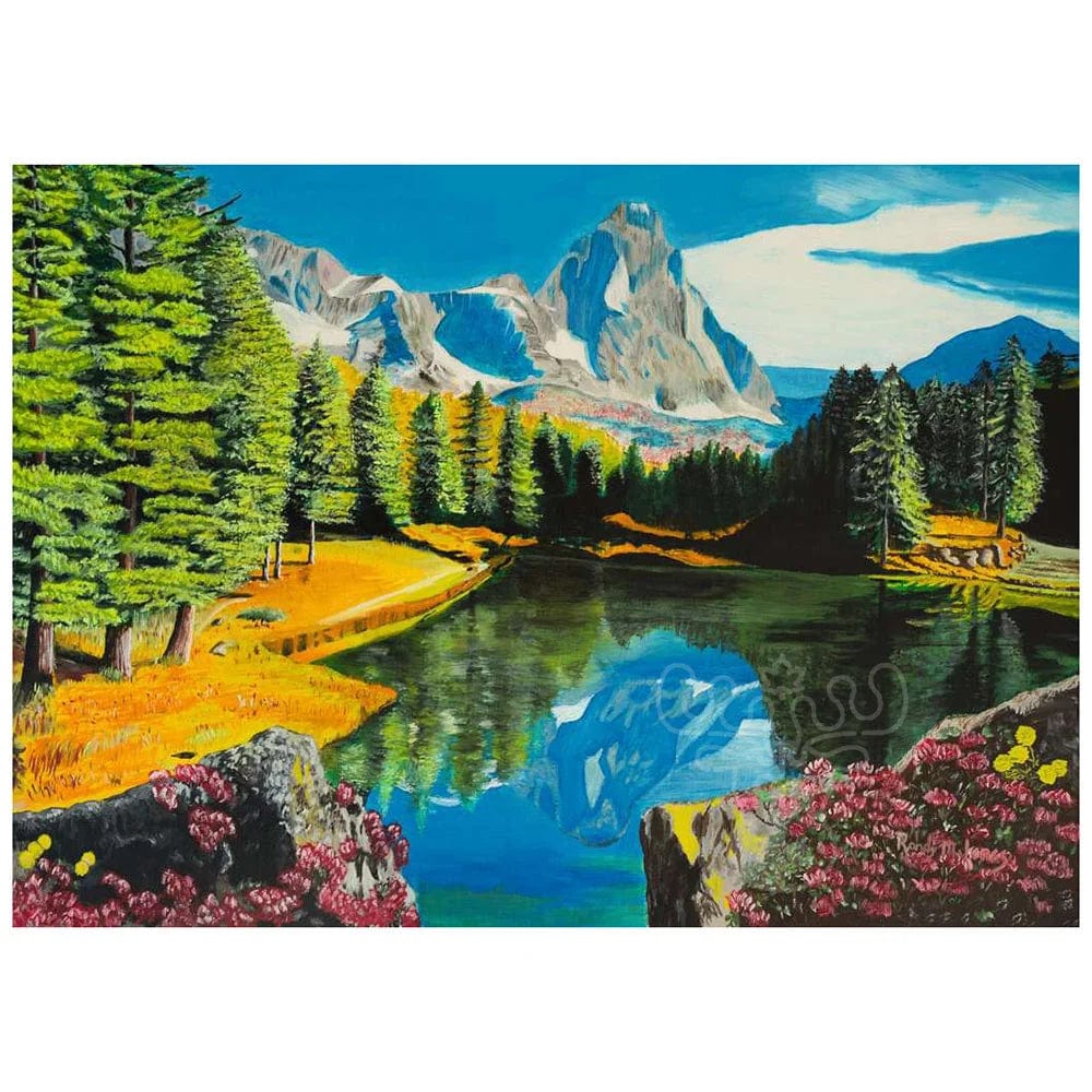 Ravensburger 300 Piece Puzzles Default Rocky Mountain Reflections 300 Piece Large Format Puzzle