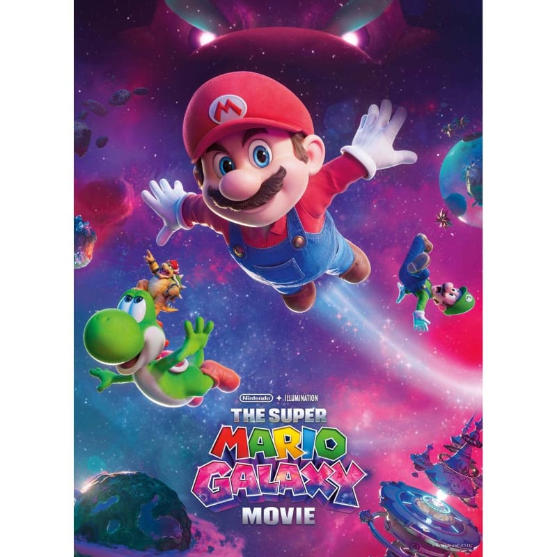 Ravensburger 300 Piece Puzzles Super Mario Galaxy Movie 300 Piece Puzzle
