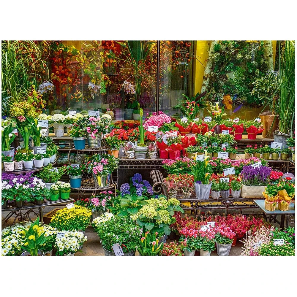 Ravensburger 500 Piece Puzzles Flower Boutique 500 Piece Puzzle