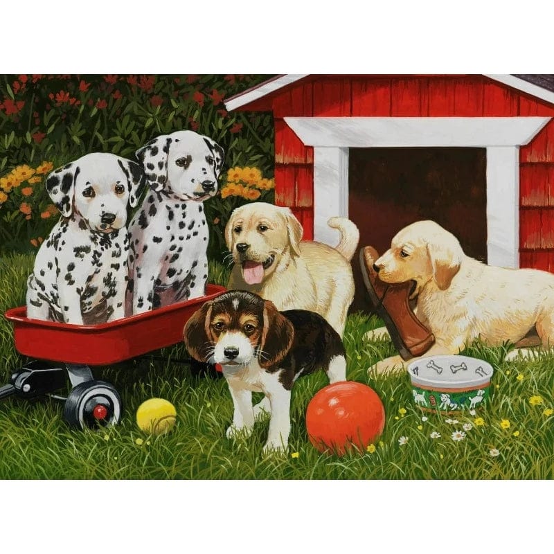 Ravensburger Floor Puzzles Default Puppy Party 60 Piece Puzzle