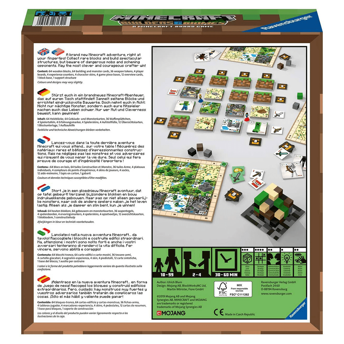 Ravensburger Strategy Games Minecraft: Builders & Biomes