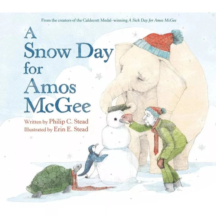 Roaring Brook Press Hardcover Books A Snow Day for Amos McGee