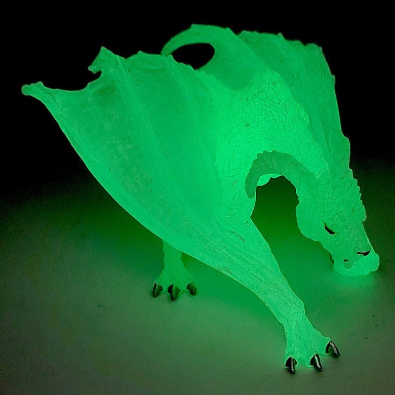 Safari Ltd Miniature Dragons 106789 Glow-in-the-Dark Cave Dragon