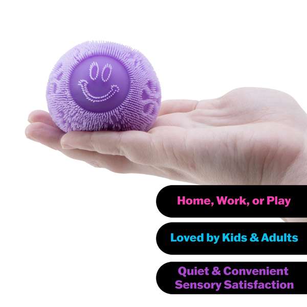 Schylling Fidget Toys Default NeeDoh - Fuzz Ball Flower Power (Assorted Colors)