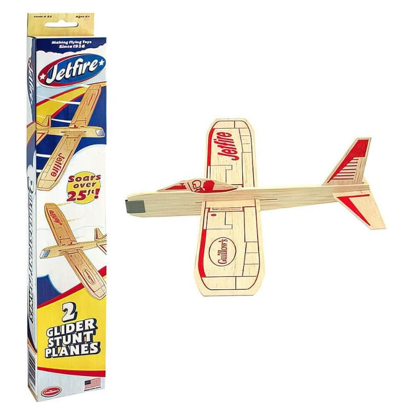 Schylling Physical Play Jetfire Balsa Glider