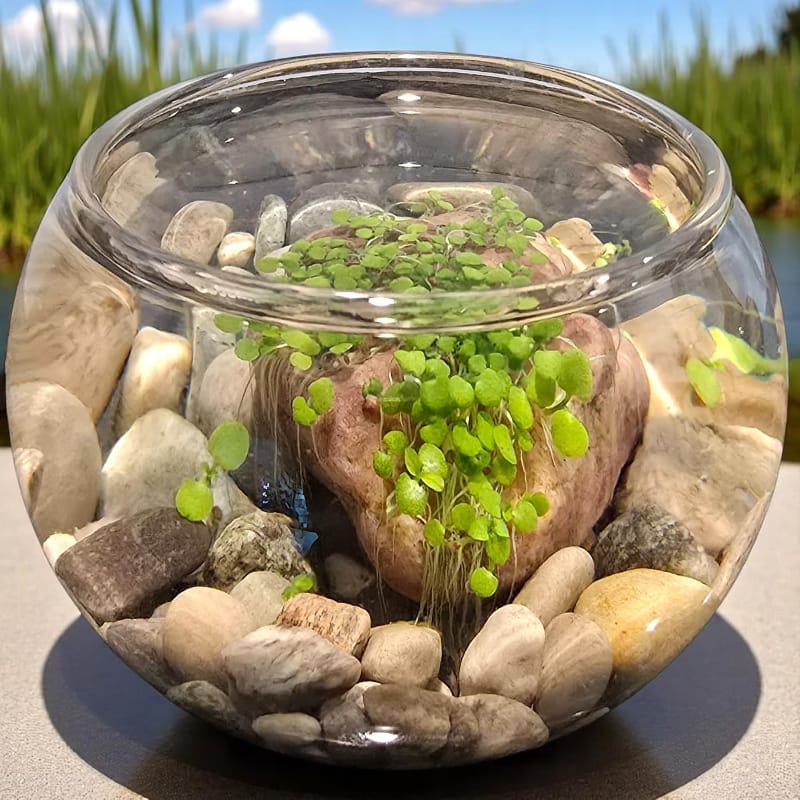 Silver Circle Plant Growing Kits Mini Water Plants Aquascape (UPC Needed)