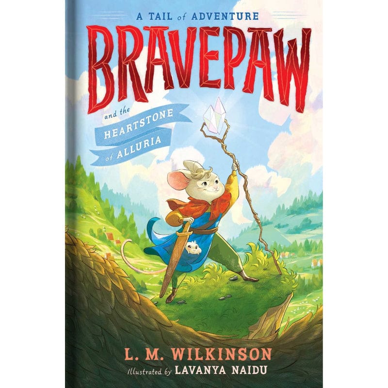 Simon and Schuster Hardcover Books Bravepaw and the Heartstone of Alluria