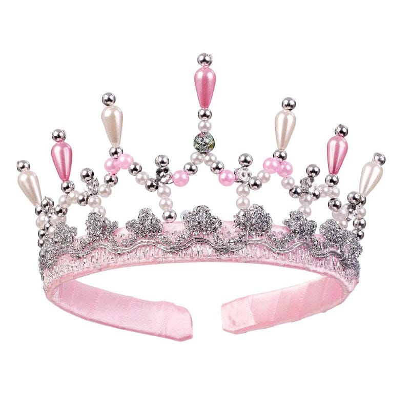 Speedy Monkey Dress Up Accessories Mary Pink Pearl Crown
