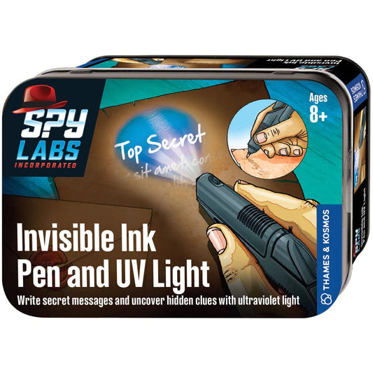 Spy Labs Incorporated Pretend Play Default Spy Labs: Invisible Ink Pen and UV Light