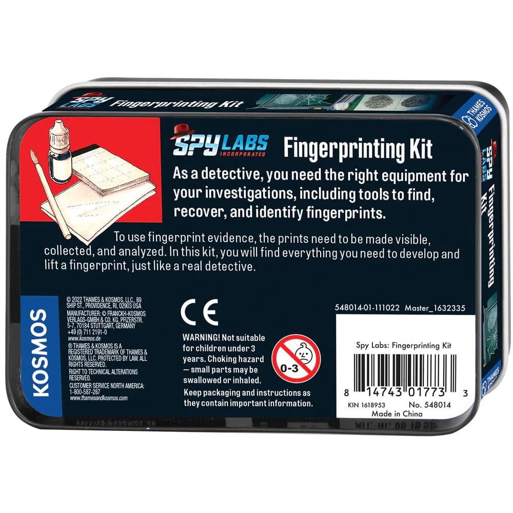 Spy Labs Incorporated Spy Toys Default Spy Labs: Fingerprinting Kit
