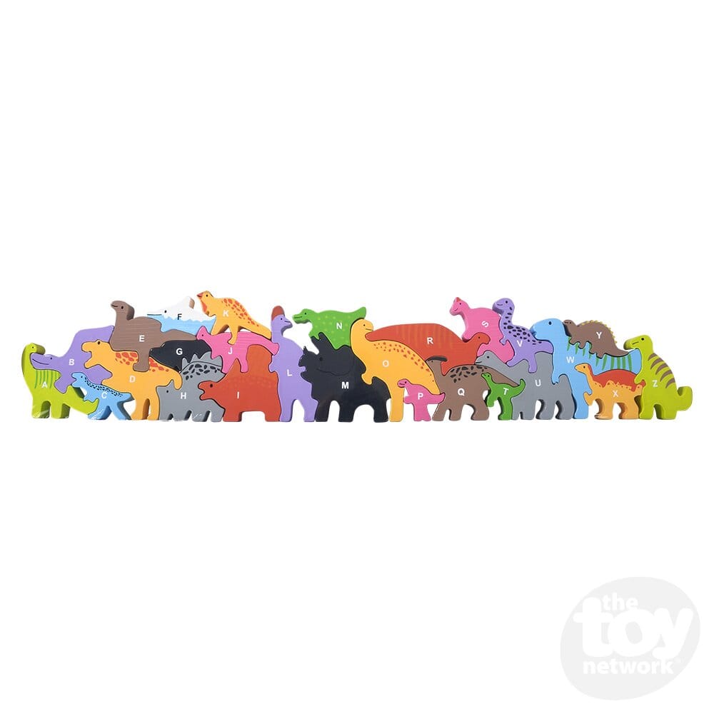 The Toy Network Chunky Puzzles Dinosaur Alphabet Puzzle
