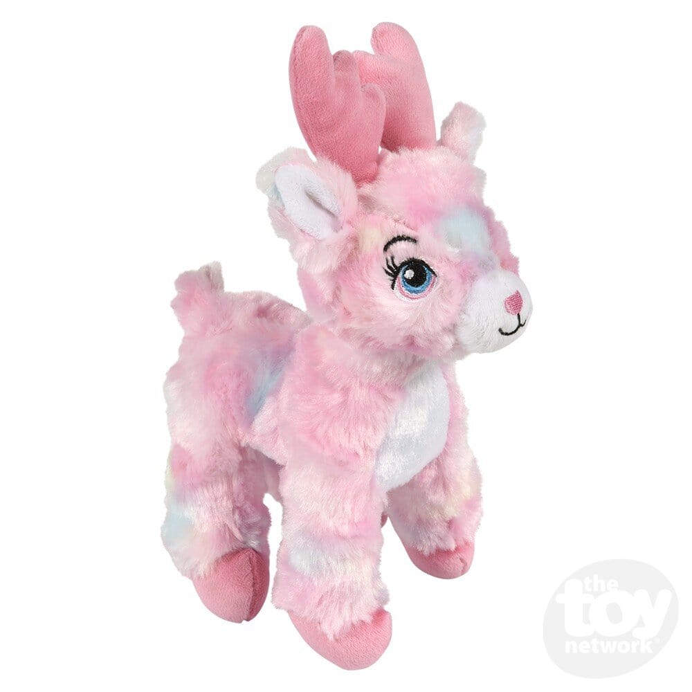 The Toy Network Plush Holiday Pastel Reindeer (Assorted Colors)