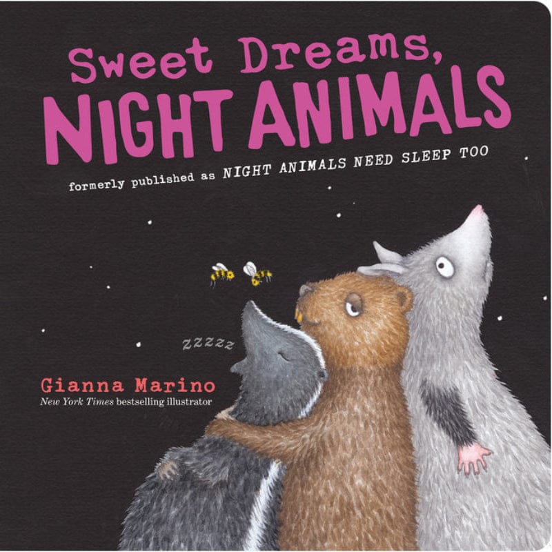 Timeless Toys Chicago Board Books Sweet Dreams, Night Animals (Board Book)