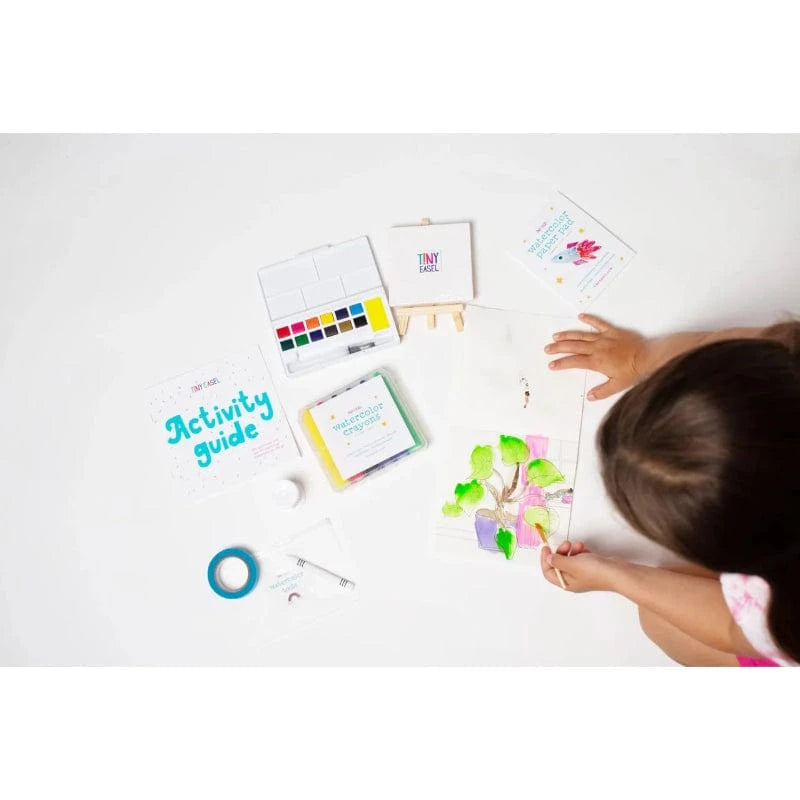 Tiny Easel Coloring & Painting Kits Traveler Easel