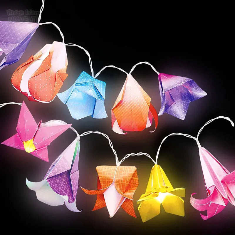 Toy Network Origami Arts & Crafts Origami Flower Lights