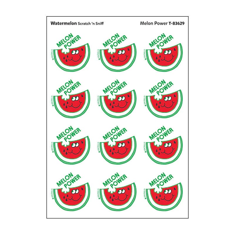 Trend Scented Stickers Default Scratch 'n Sniff Stickers - Melon Power (Watermelon)