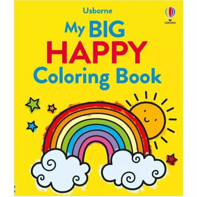 Usborne Coloring & Painting Books My Big Happy Coloring Book