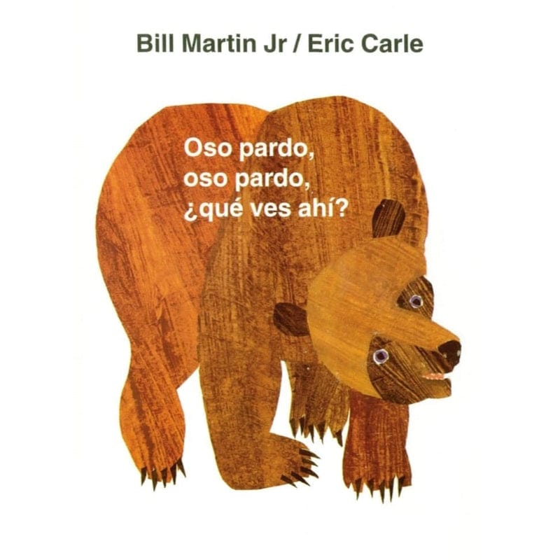 World of Eric Carle Spanish Books Default Oso pardo, oso pardo, ¿qué ves ahí? / Brown Bear, What Do You See? (Board Book)