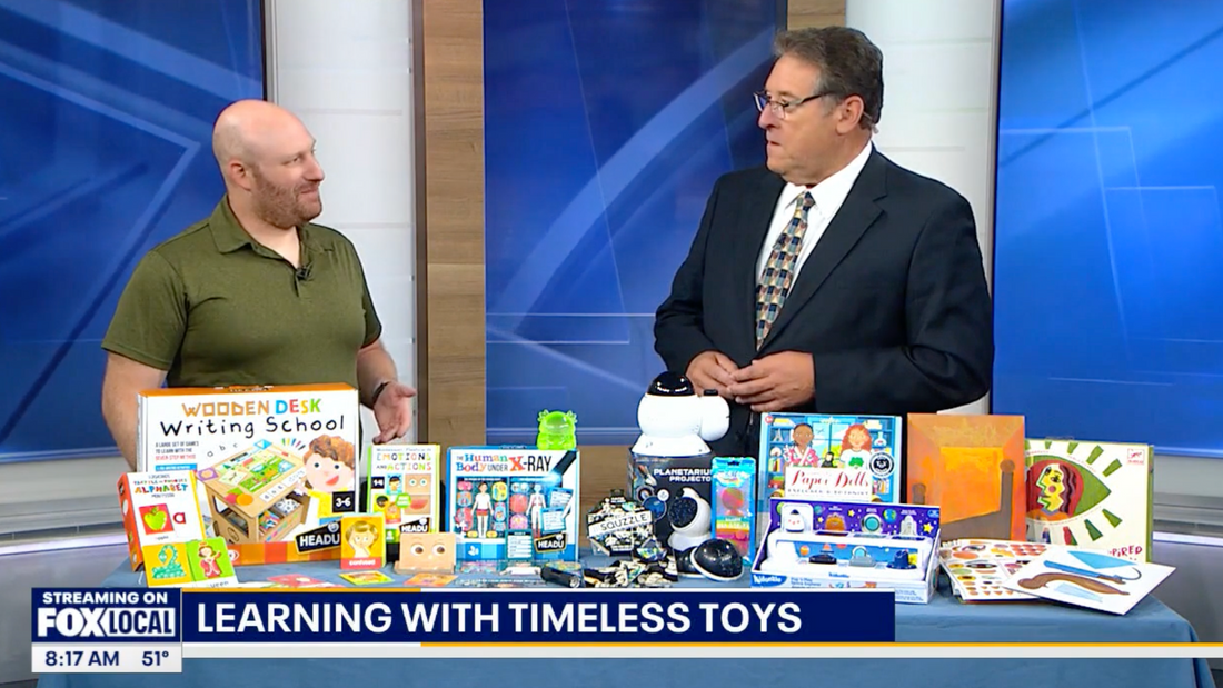 Timeless Toys Featured on FOX 32 Chicago: Back-to-School Picks & Young Inventor Challenge