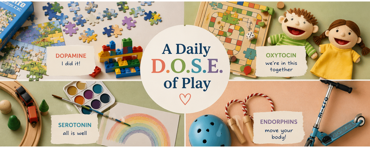 Your Child's Daily D.O.S.E.: How Play Helps Little Ones Manage Big Feelings