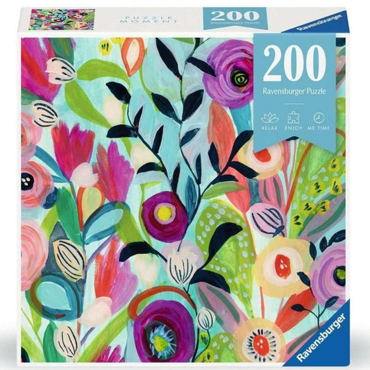 Puzzle Moments: Watercolor Bouquet 200 Piece Puzzle