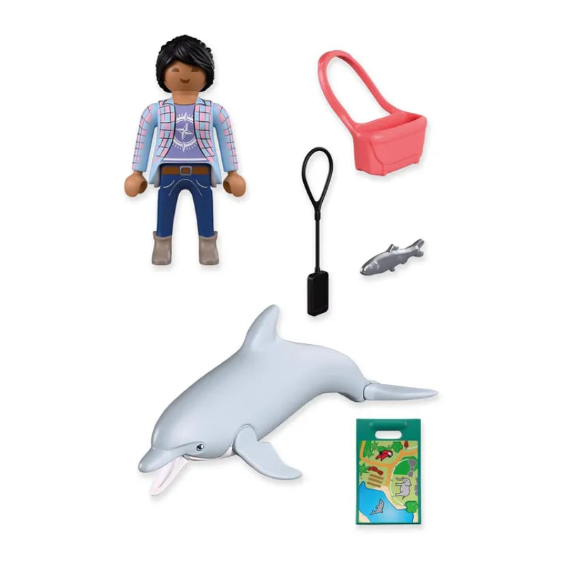 72091 Dolphin & Visitor