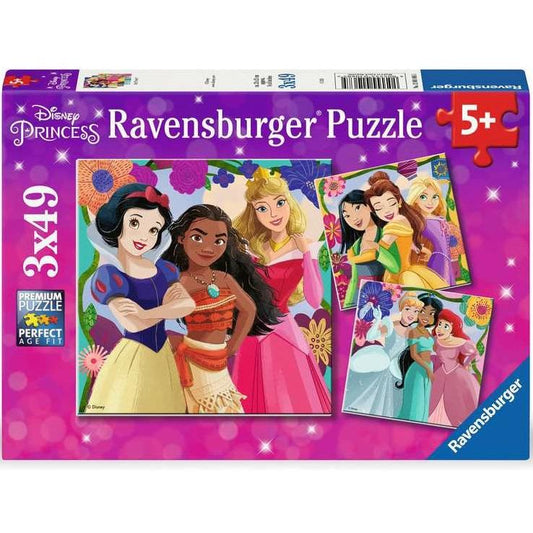 Disney Princess Girl Power 3 x 49 Piece Puzzle