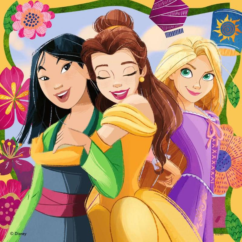 Disney Princess Girl Power 3 x 49 Piece Puzzle