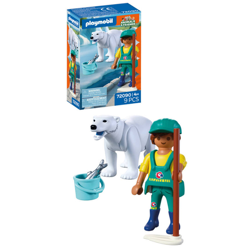72090 Polar Bear & Zookeeper