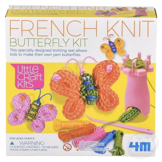 4M Art & Craft Activity Kits Default French Knit Butterfly Kit