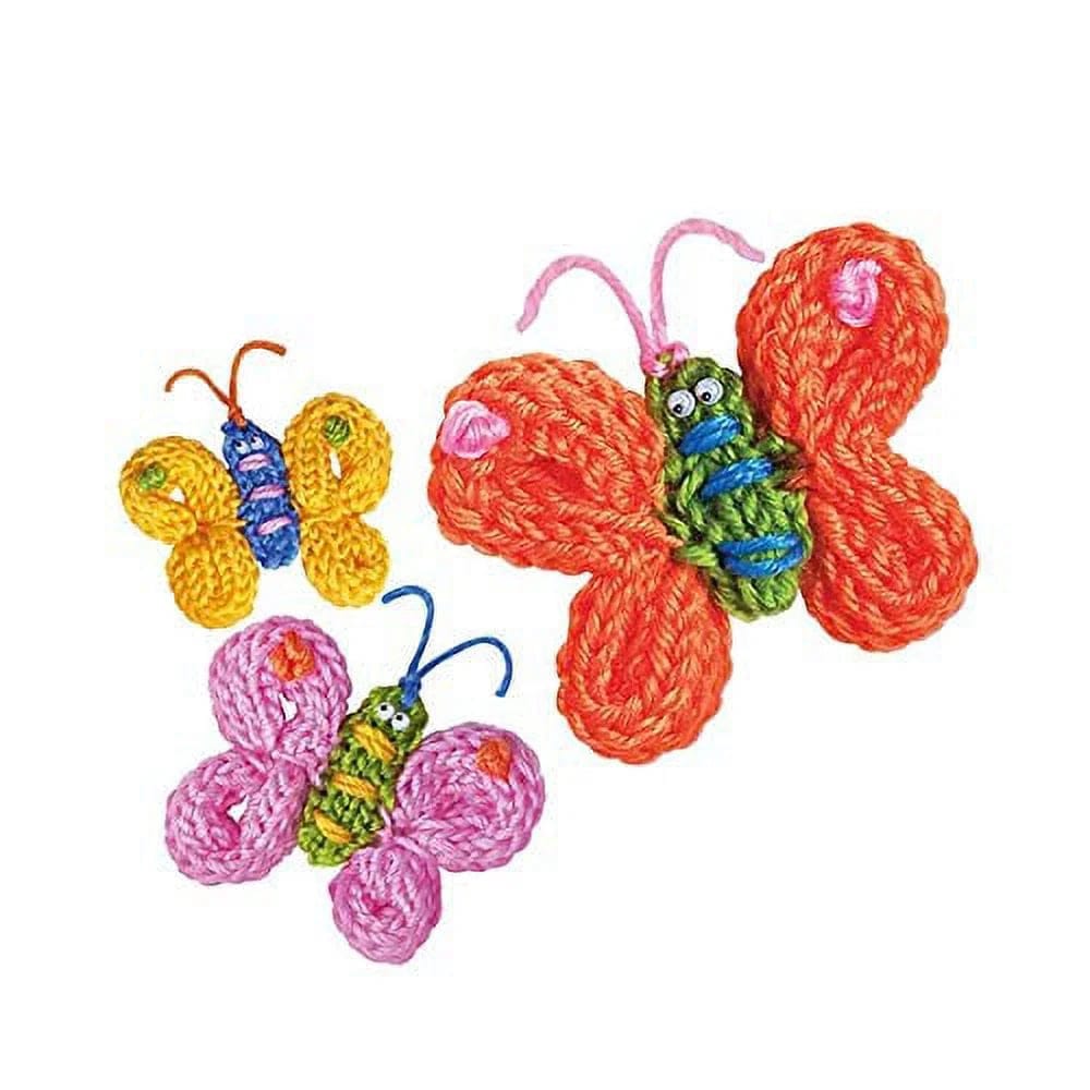 4M Art & Craft Activity Kits Default French Knit Butterfly Kit