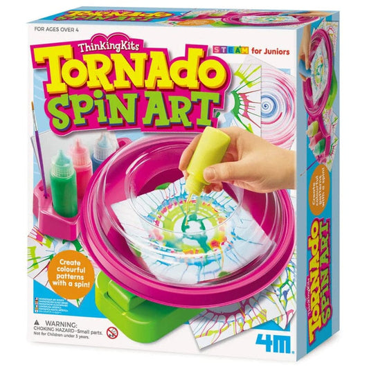 4M Coloring & Painting Kits Tornado Spin Art