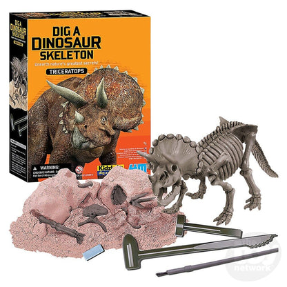 4M Science Excavation Kits Default Dig A Dinosaur: Triceratops