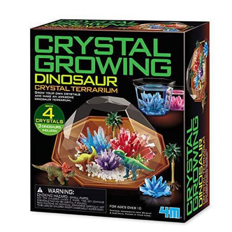 4M Science Experiments Default Crystal Growing Dinosaur Terrarium