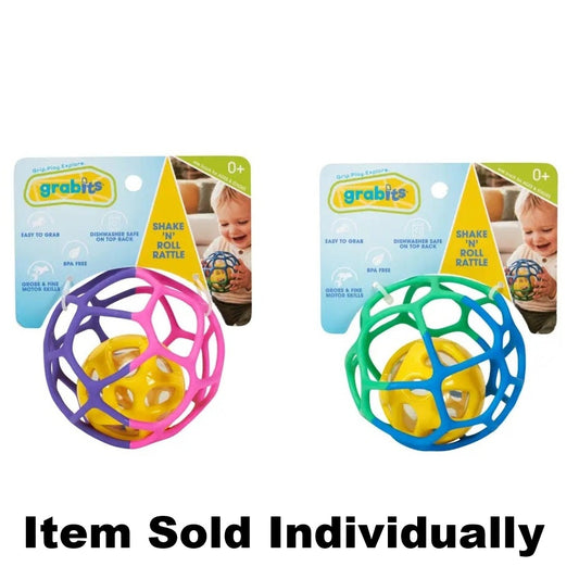 Grabits Shake & Roll Ball (Assorted Colors)