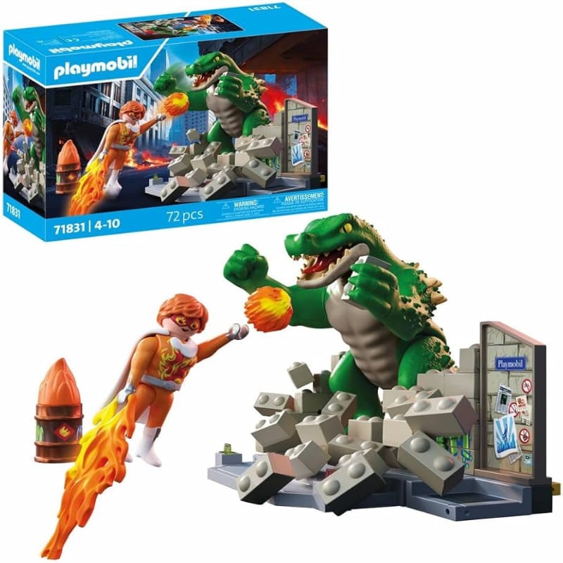 71831 Hero Battle Against Giant Lizard