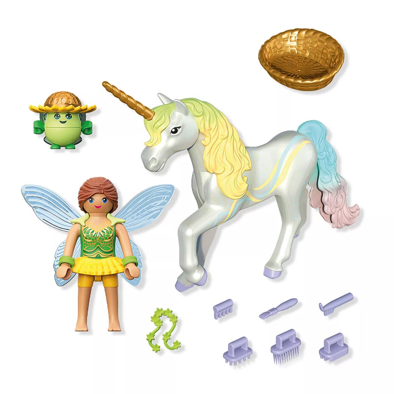 71840 Rainbow Flower Unicorn & Fairy