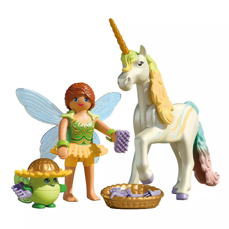 71840 Rainbow Flower Unicorn & Fairy